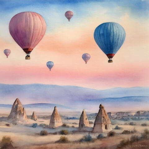 Twilight Over Cappadocia