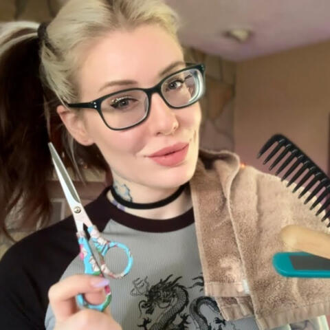 let me show you what a REAL ASMR HAIRCUT feels like