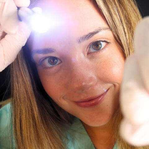 ASMR Dermatologist Face Exam & Extraction Roleplay