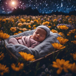 Gentle Raindrops on Baby’s Window