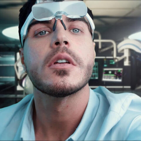 SCI-FI ASMR Medical Exam In Space  (Eye Test, Ear Tests, Scalp Massage, Light Exam)