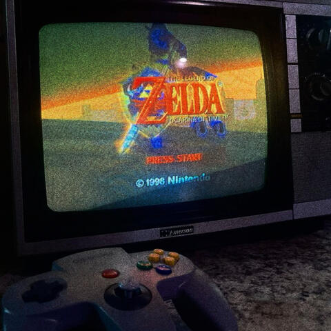 Ocarina of Time... but it's lofi