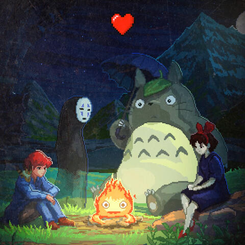 Studio Ghibli but it's lofi beats