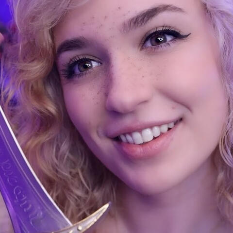ASMR can i show u my sword really quick?