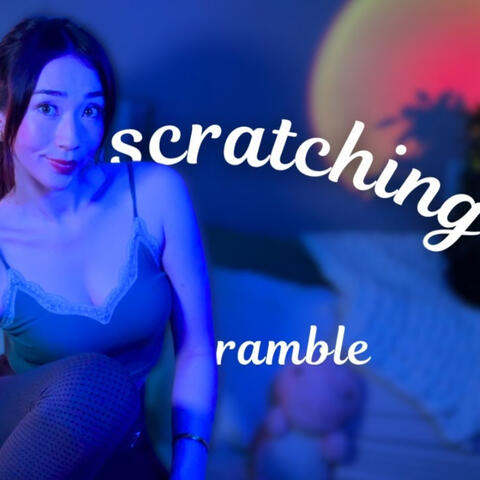 ASMR Fabric Scratching, Mic Scratching, and Rambling