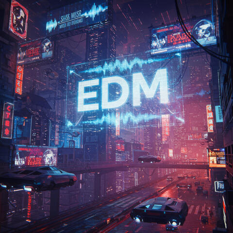 EDM Music Background