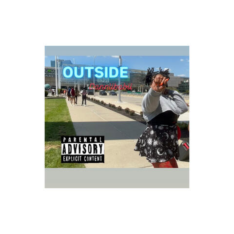 Outside