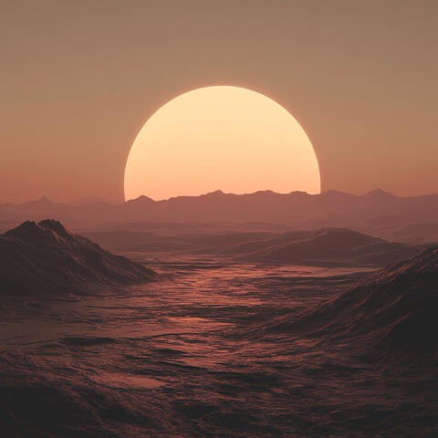 Brown Sunset Noise