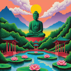 The Fire Within and the Calm of the Cosmos