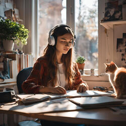 Soft String Quartet for Reading
