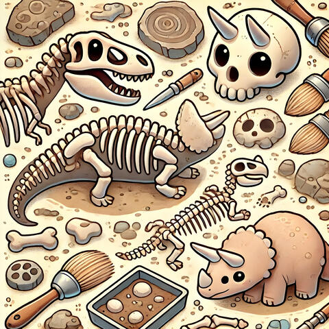 Learn About Fossils (For Kids, Preschoolers, Toddlers)
