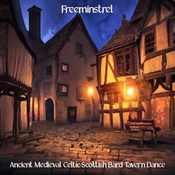 Ancient Medieval Celtic Scottish Bard Tavern Dance