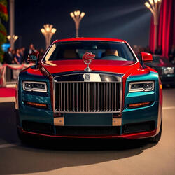 Red Rolls-Royce