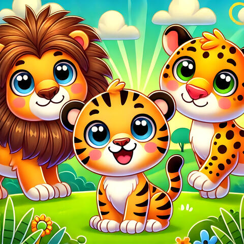 Wild Animal Songs for Kids, Toddlers, Preschoolers