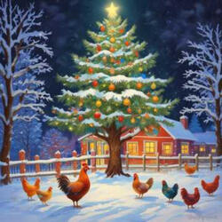 Cluck, Cluck, Let It Snow!