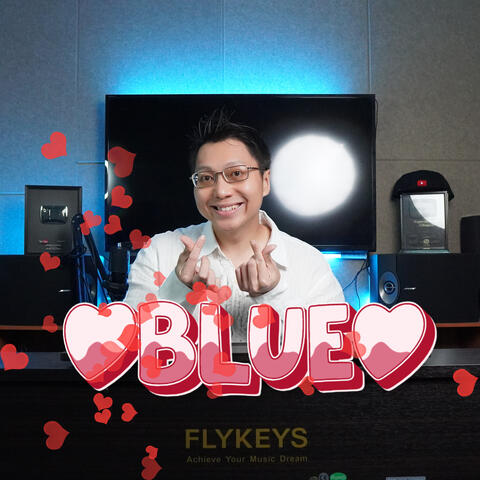 blue