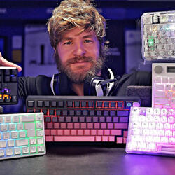 Whispering About A Transparent Keyboard