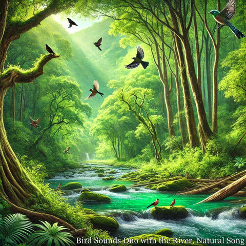 Bird Sounds Duo with the River, Natural Song