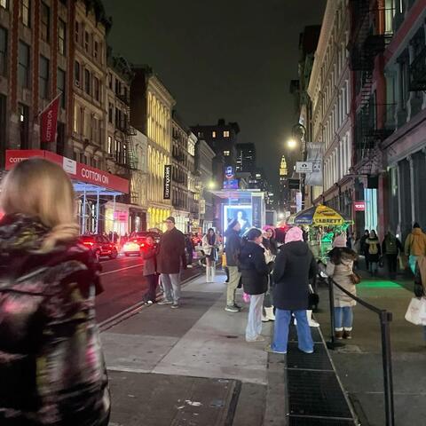Met her in soho