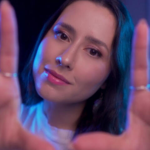 ASMR Hand Movements & Visualization for Deep Sleep Jellyfish Experience, mouth sounds,