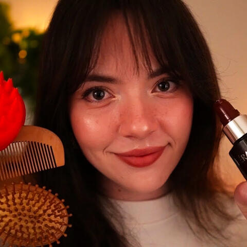 ASMR Hair Brushing, Scalp Care & Hairplay for Sleep