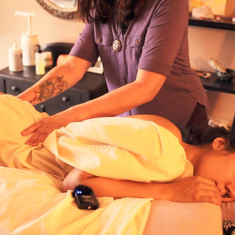 ASMR Prenatal Reiki & Massage (Night Nature Sounds)