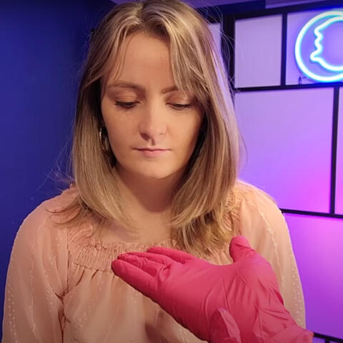 ASMR TSA Pat Down POV - Immersive Soft-Spoken Roleplay for Deep Sleep & Relaxation