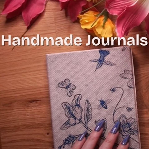 ASMR Handmade Journal and Collage Book