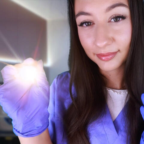 ASMR Ear Cleaning & Hearing Test Exam ~ Doctor Roleplay