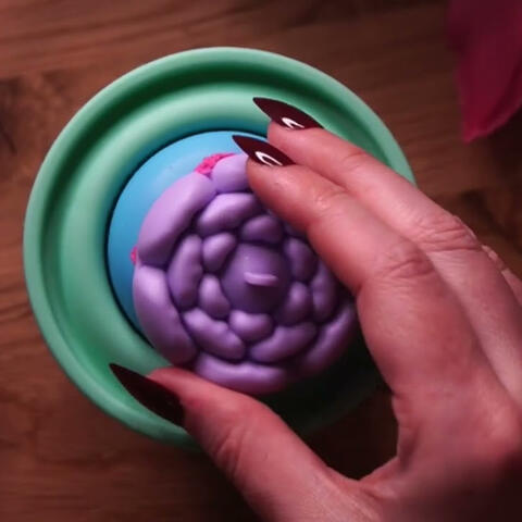 ASMR Kinetic Sand Flower