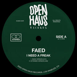 I Need A Freak