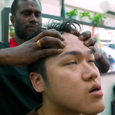 ASMR Indian Head Massage Dimensional Journey