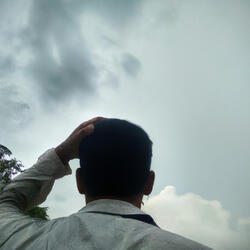 just a man