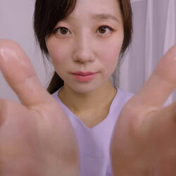 ASMR Face Massage To Help You Sleep Pt.10