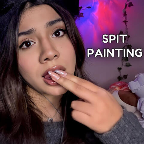 ASMR SPIT PAINTING con MAQUILLAJE REAL