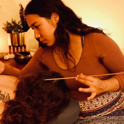 ASMR - Scalp Check & Back Massage
