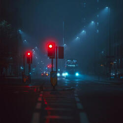 streetlamp’s last flicker