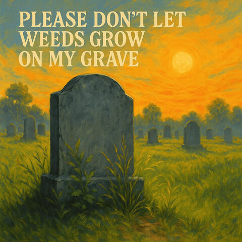 Please Don't Let Weeds Grow on My Grave