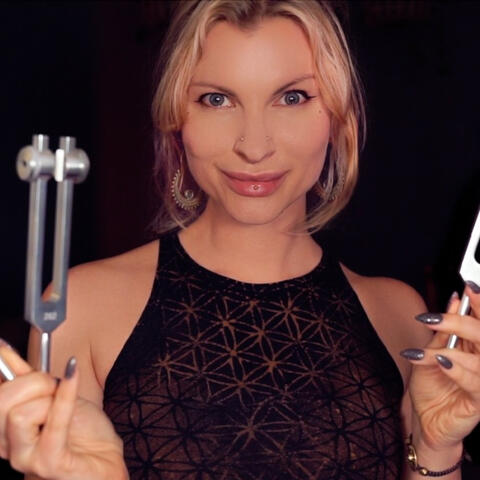 ASMR Tuning Forks for Deep Sleep