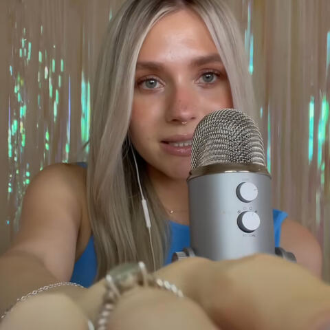 Clicky Whisper Ramble ASMR with Beads