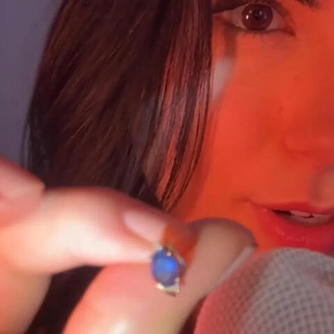 ASMR | 1 HOUR up-close gemstone and crystal collection