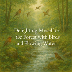 Delighting Myself in the Forest with Birds and Flowing Water