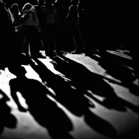 somewhere in the crowd