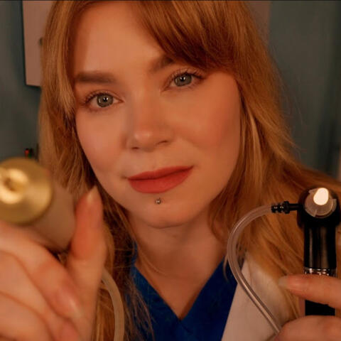 ASMR Audiologist Ear Exam