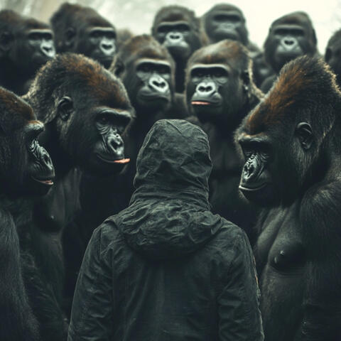 100 vs. 1 gorilla
