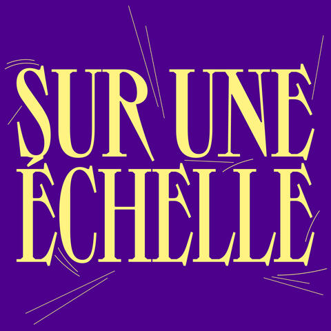 Sur une échelle
