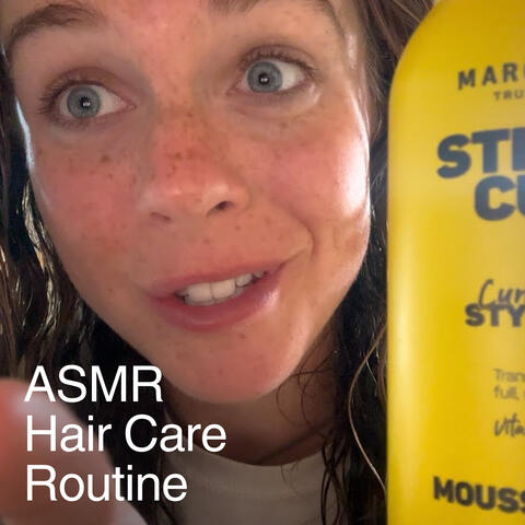 ASMR My Hair Care Routine