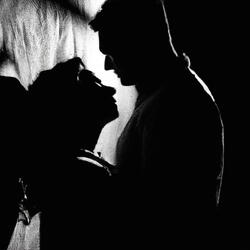 In the shadows