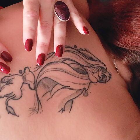 ASMR Tattoo Colouring