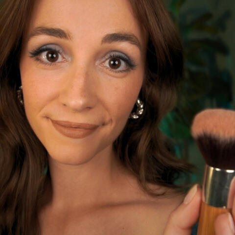 ASMR Gentle Makeup & Hair Roleplay for Sleep & Calm
